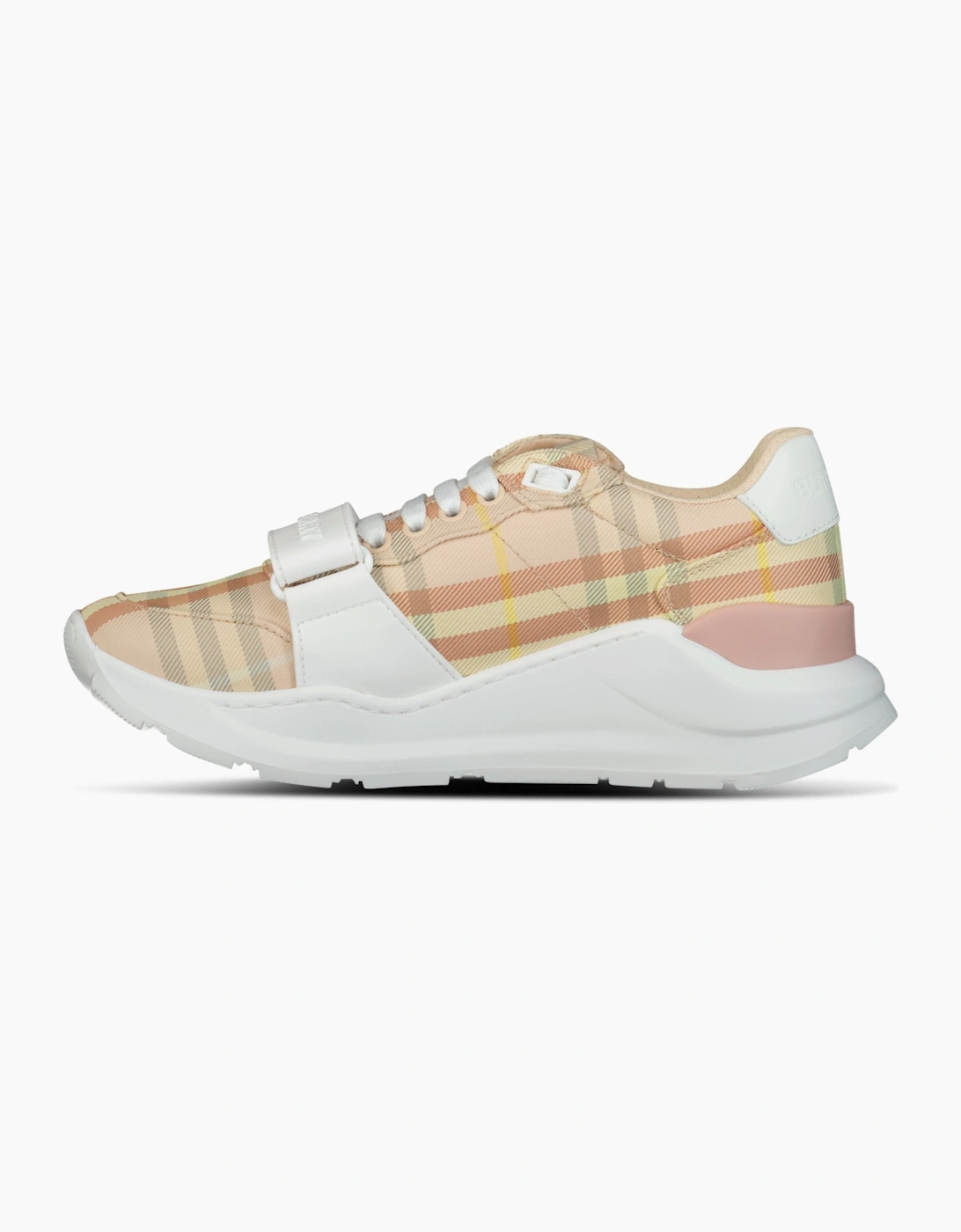 Burberry 'Ramsey Runner' Trainers in Teacup Check