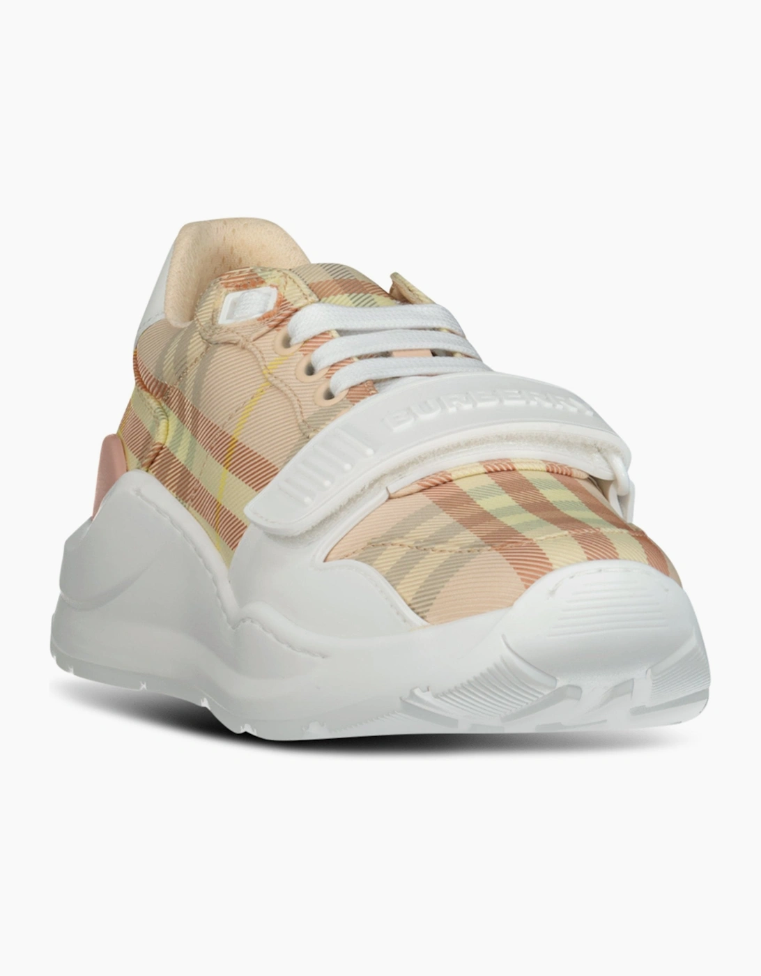 Burberry 'Ramsey Runner' Trainers in Teacup Check
