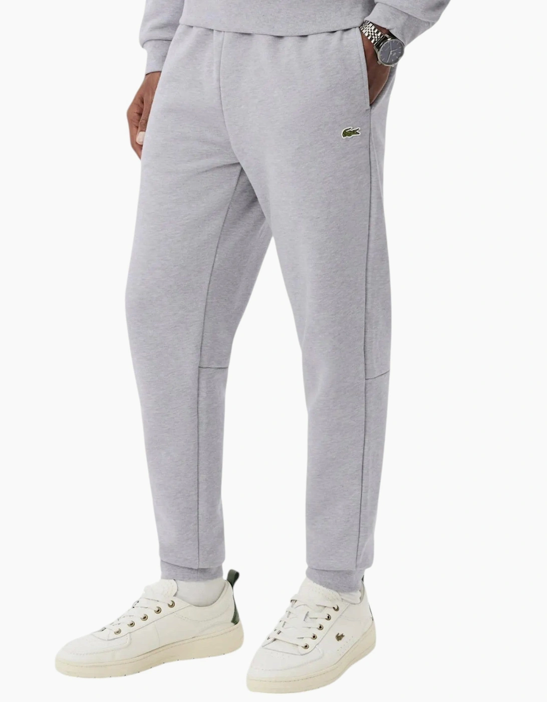 Lacoste Mens Tracksuit  Crew Neck Sweatshirt Fleece Jogger Sportswear