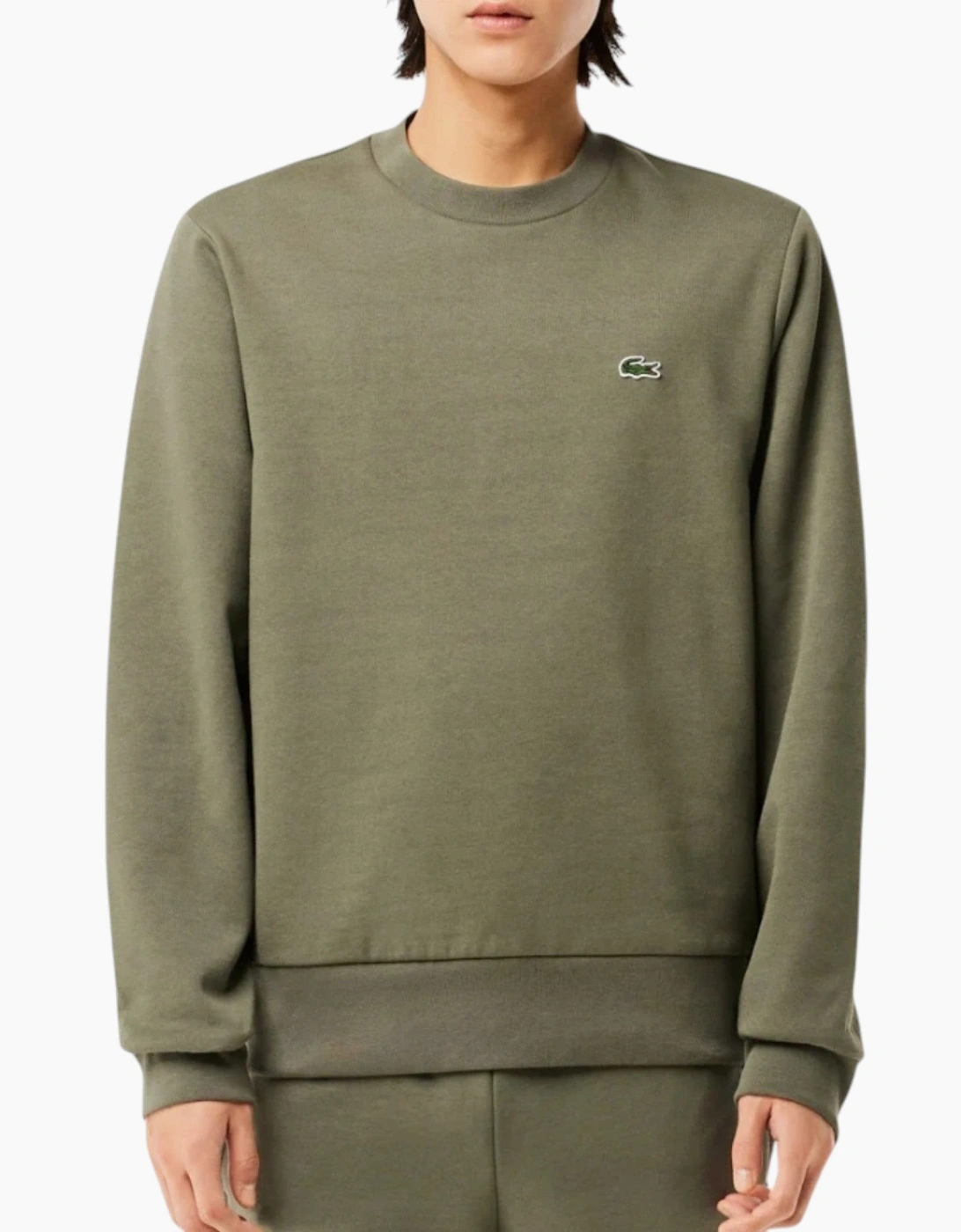 Lacoste Mens Tracksuit  Crew Neck Sweatshirt Fleece Jogger Sportswear