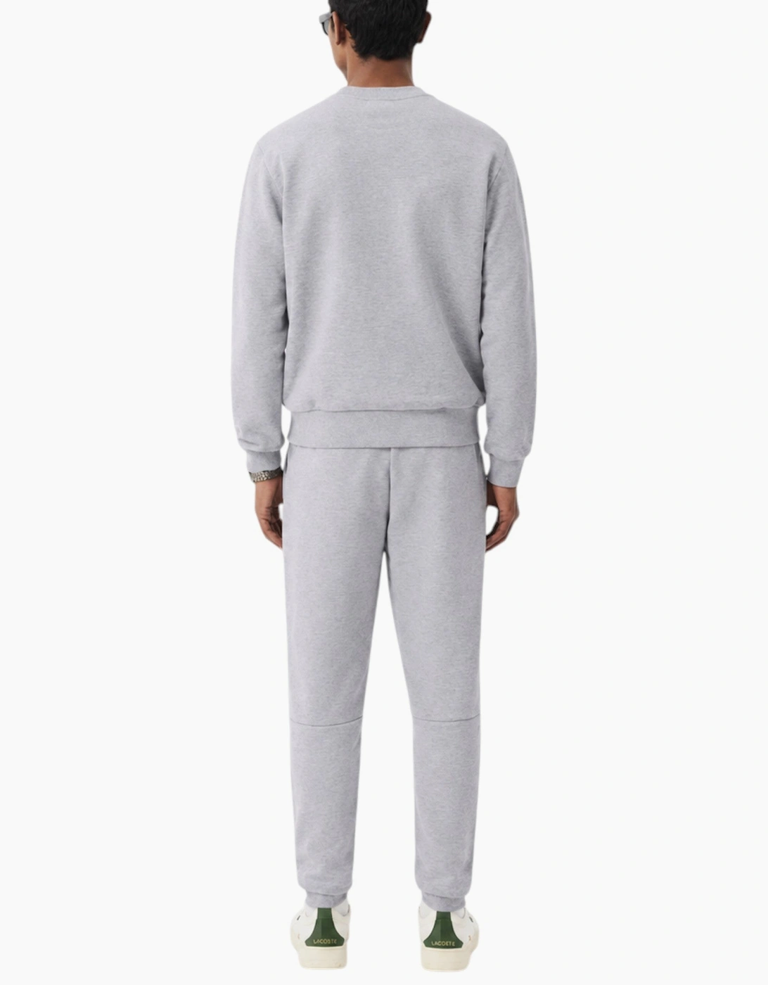 Lacoste Mens Tracksuit  Crew Neck Sweatshirt Fleece Jogger Sportswear
