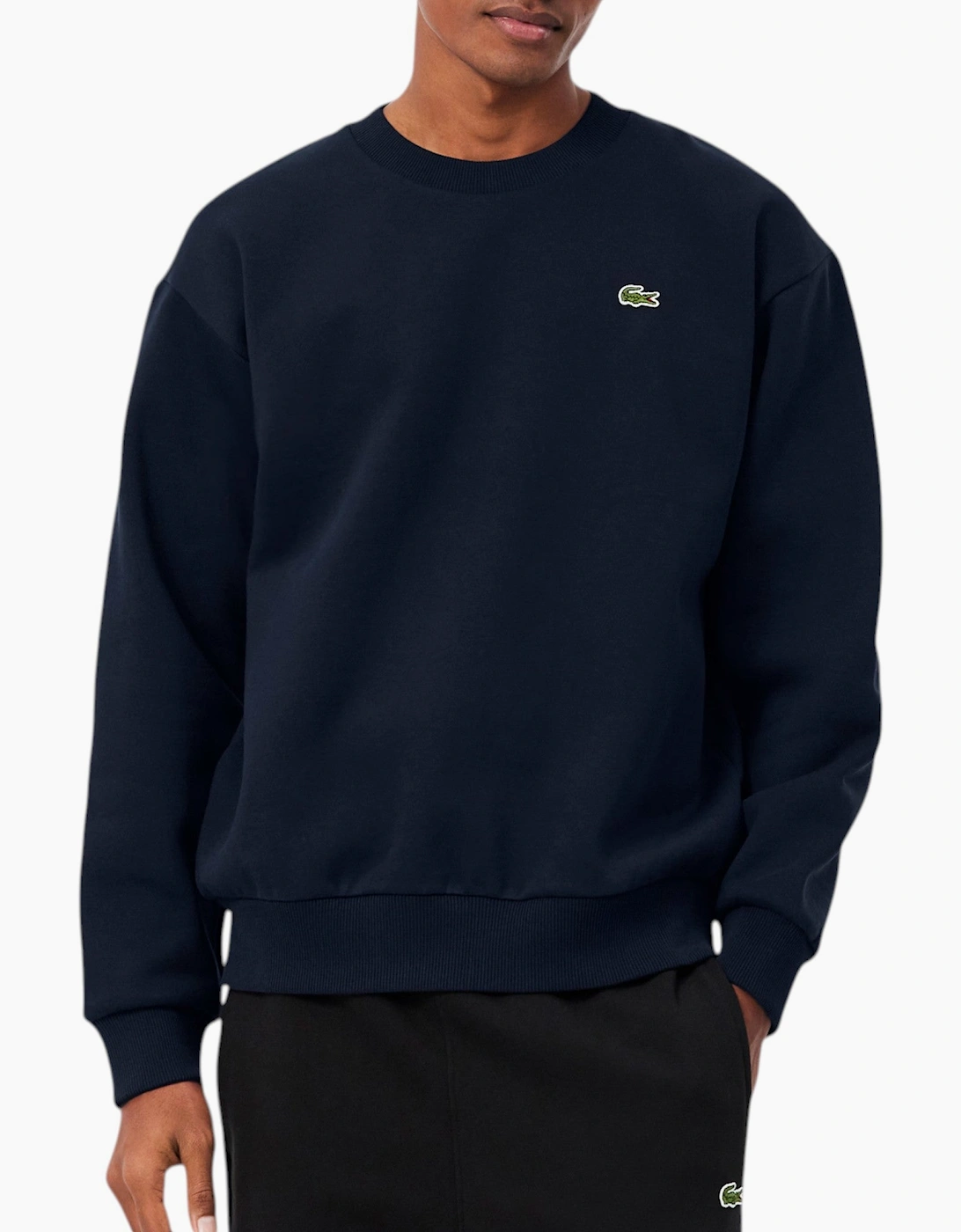 Lacoste Mens Tracksuit  Crew Neck Sweatshirt Fleece Jogger Sportswear