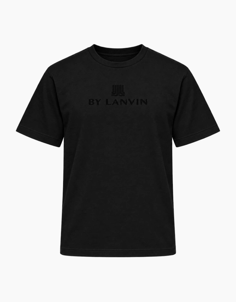 By Lanvin Central Logo Black T-Shirt