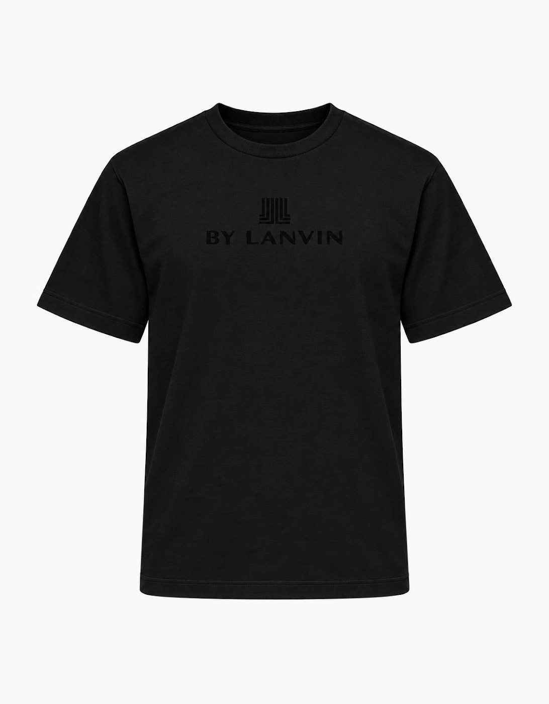 By Lanvin Central Logo Black T-Shirt