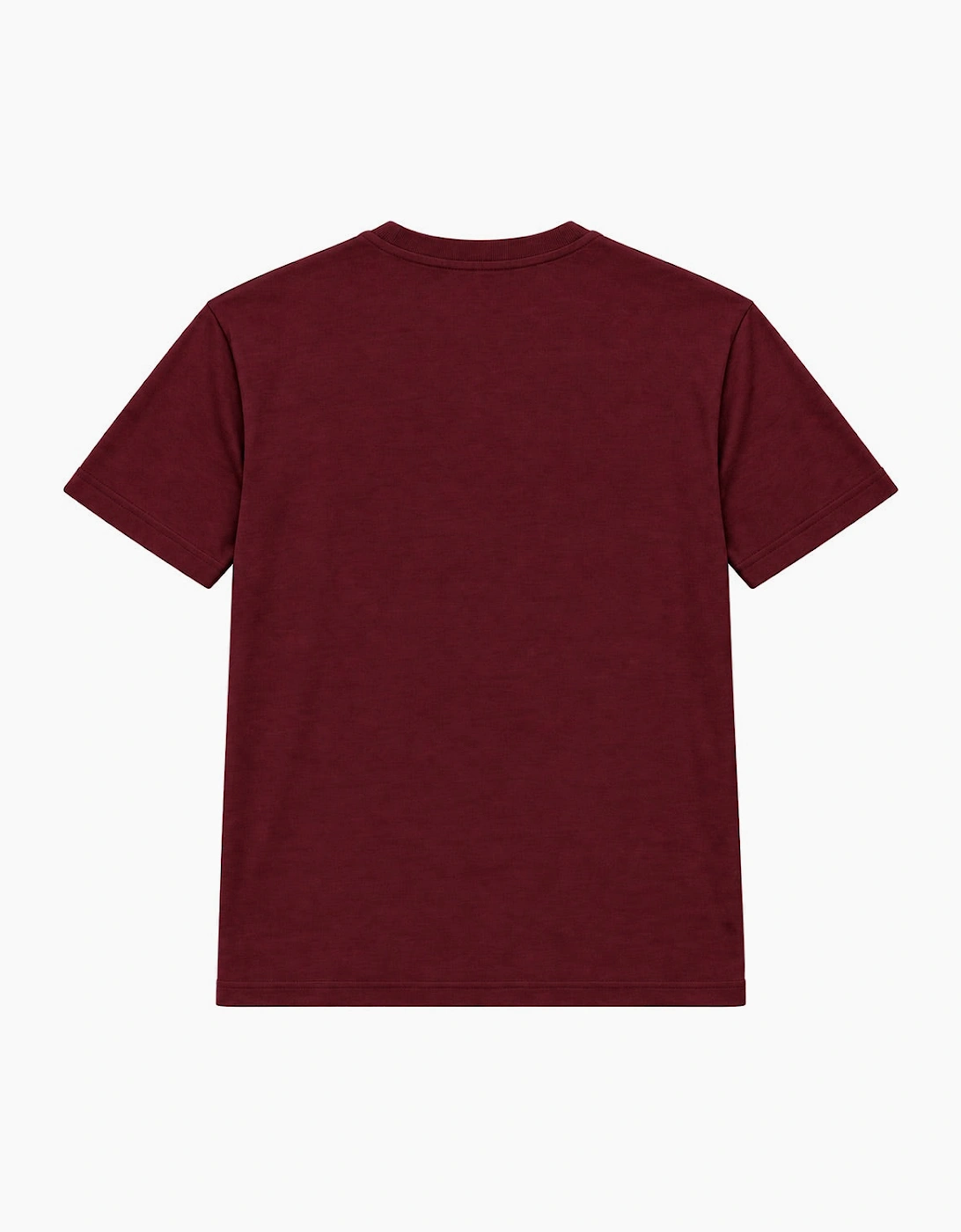 By Lanvin Block Logo Burgundy T-Shirt