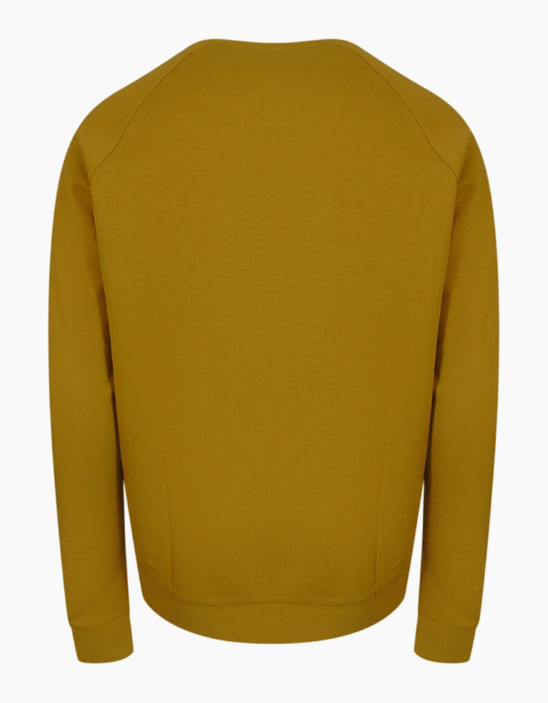 Aquascutum Active Patch Crewneck Chai Tea Jumper