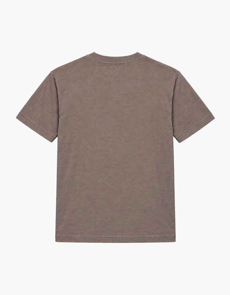 By Lanvin Paris Shield Logo Brown T-Shirt