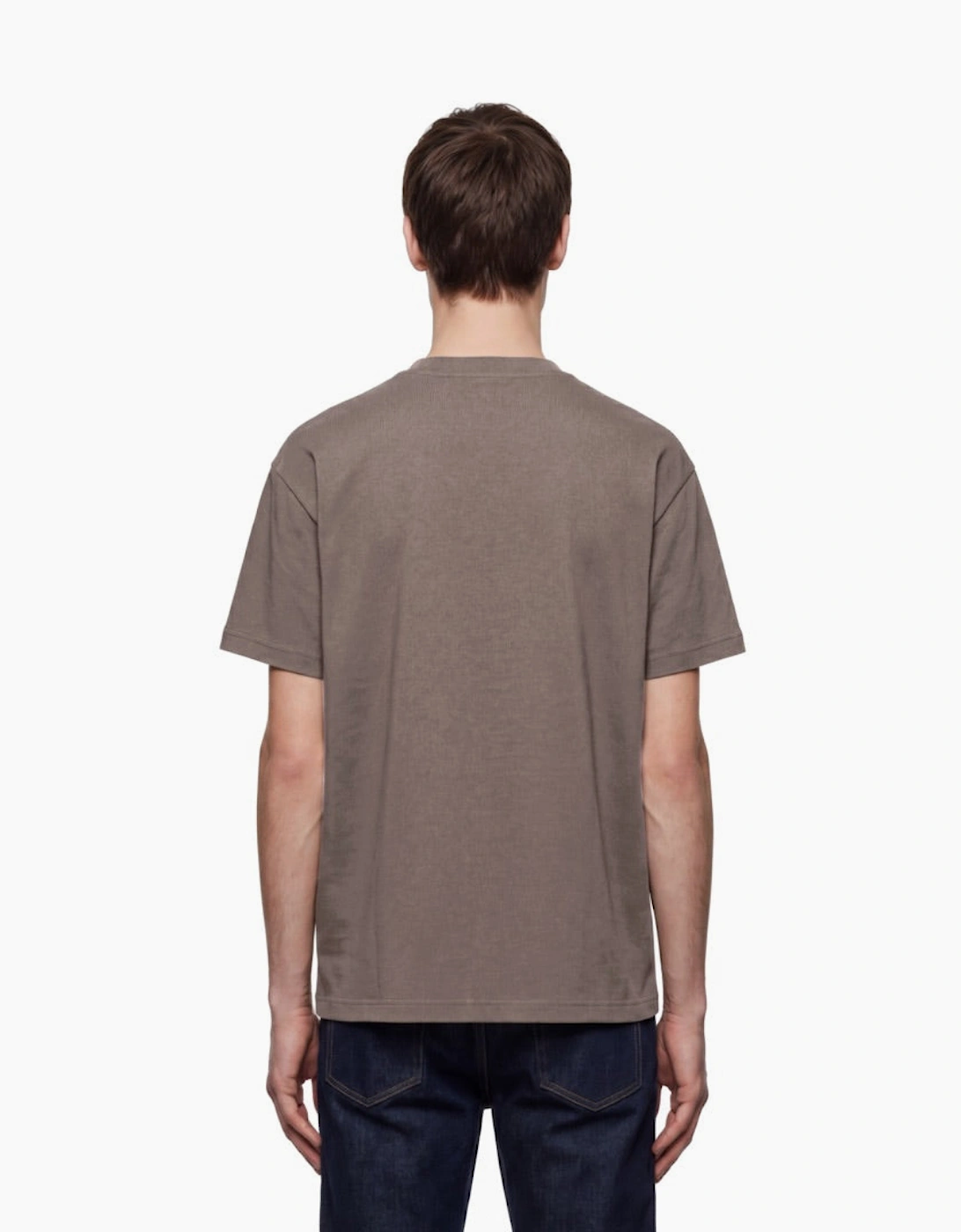 By Lanvin Paris Shield Logo Brown T-Shirt