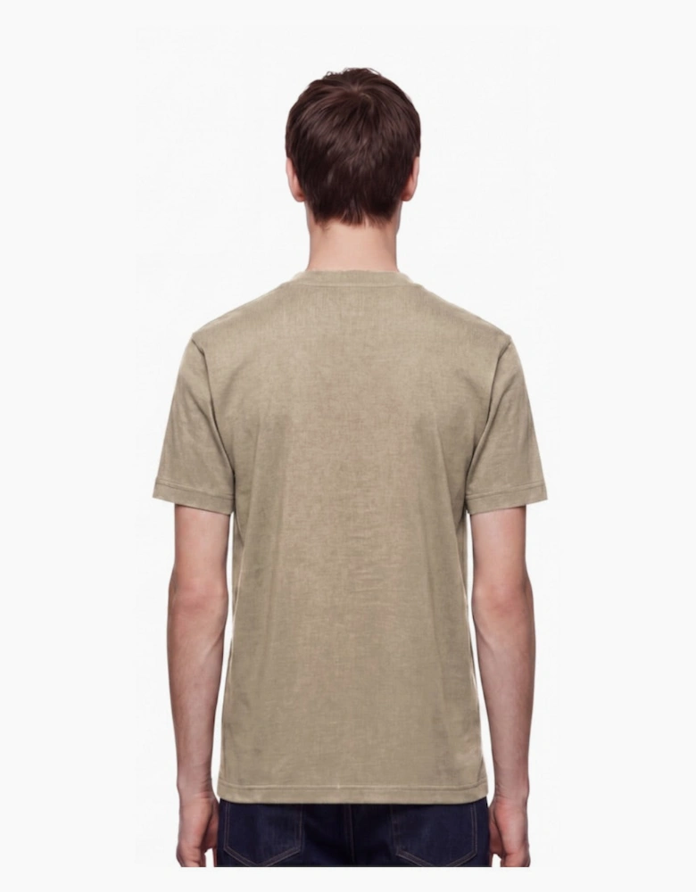 By Lanvin Central Logo Taupe T-Shirt