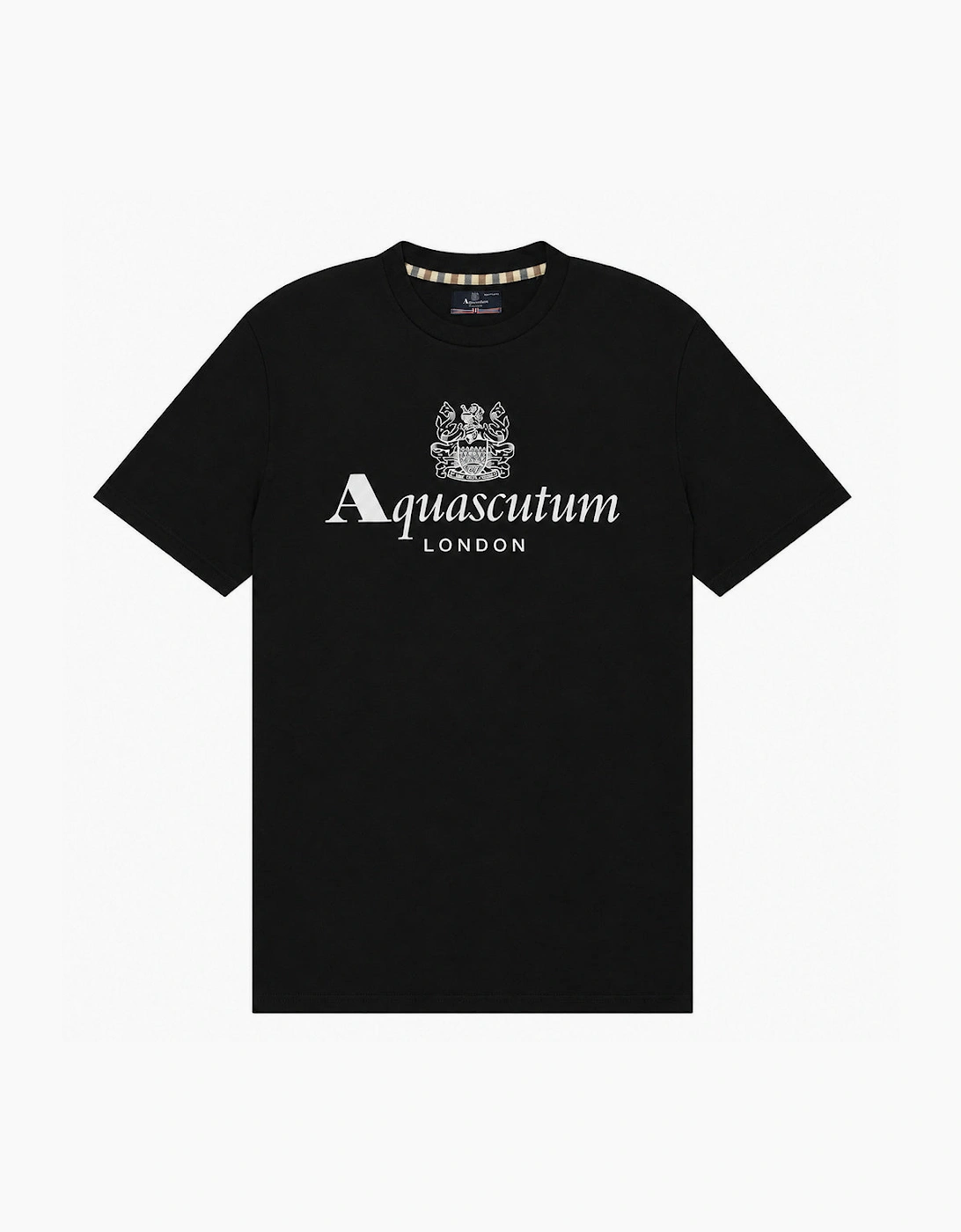 Aquascutum Active Classic Logo Black T-Shirt