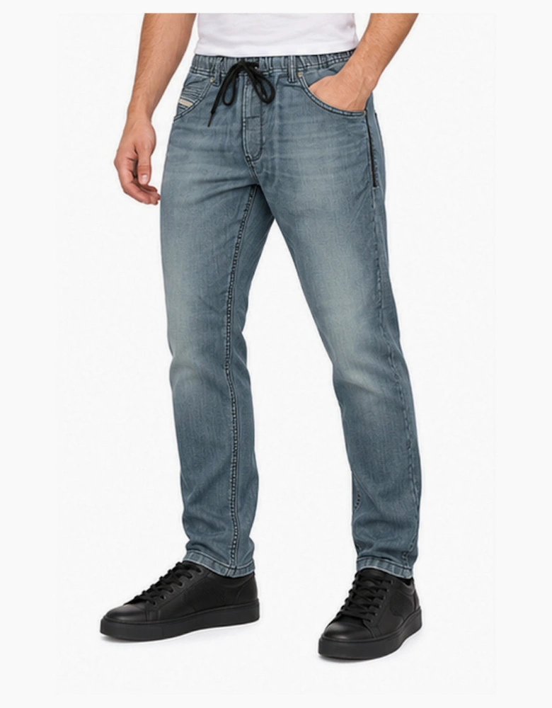 Diesel Krooley-NE R9H31 Blue Jogg Jeans