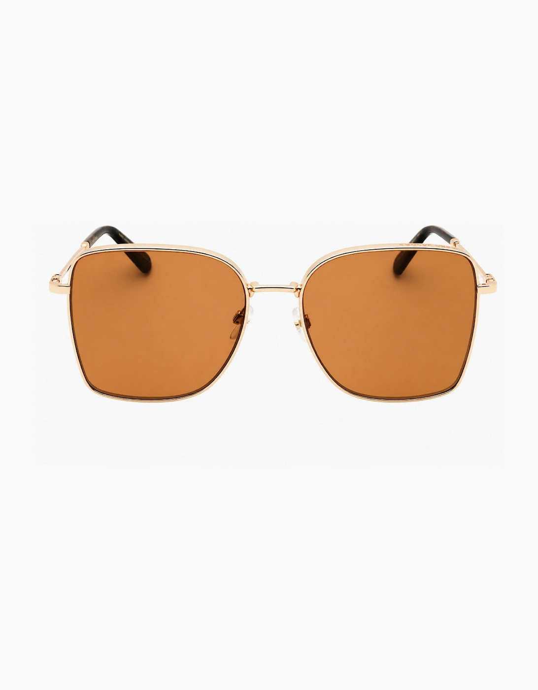 Marc Jacobs Rectangular Gold Frame Sunglasses