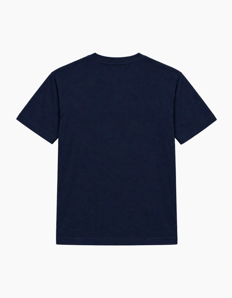 By Lanvin Paris Shield Logo Navy Blue T-Shirt
