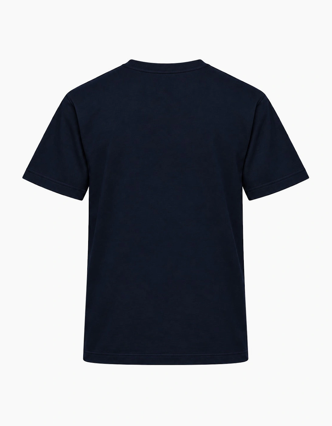 By Lanvin Central Logo Navy Blue T-Shirt