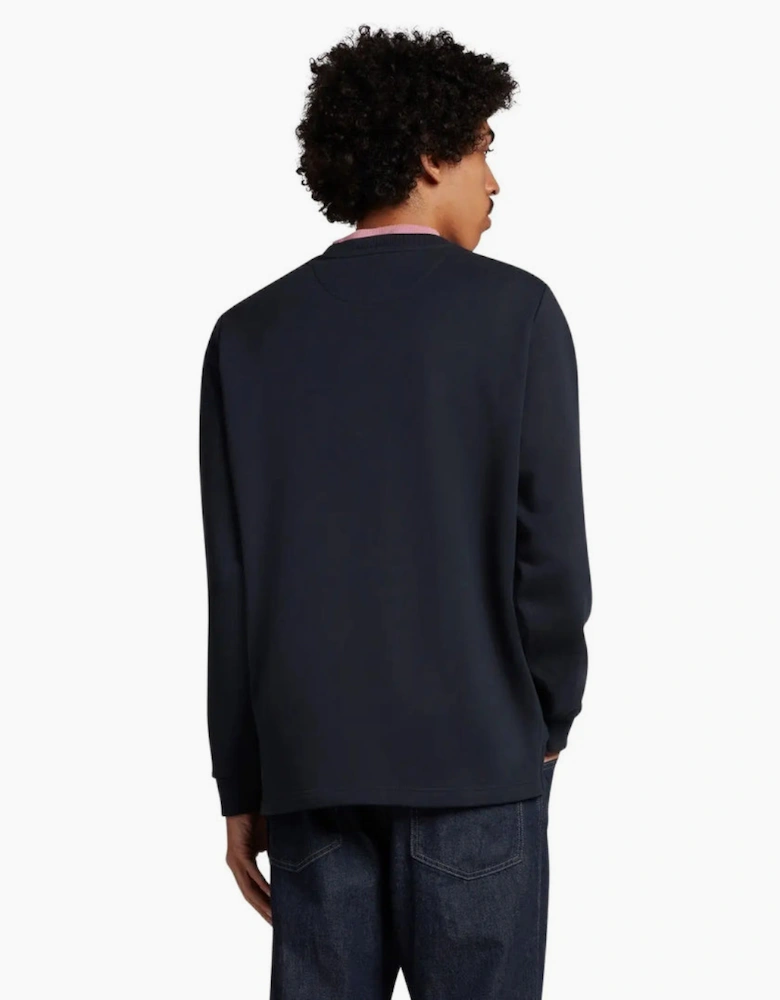 Lyle & Scott Oversized Crewneck Dark Navy Jumper