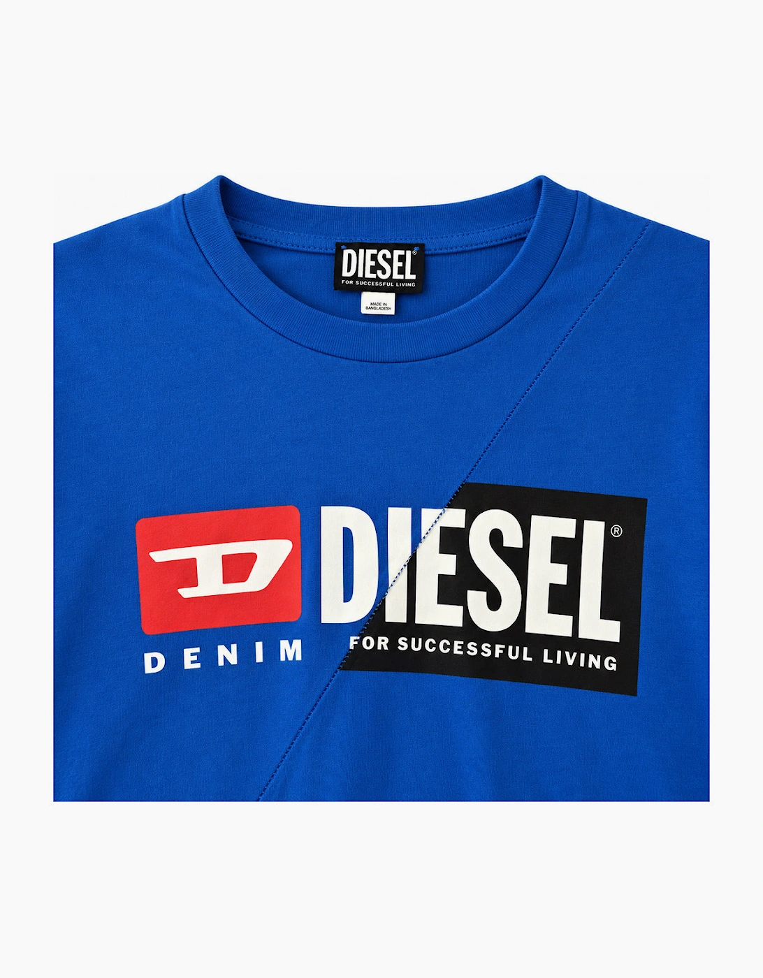 Diesel T-Diego-Cuty Blue T-Shirt