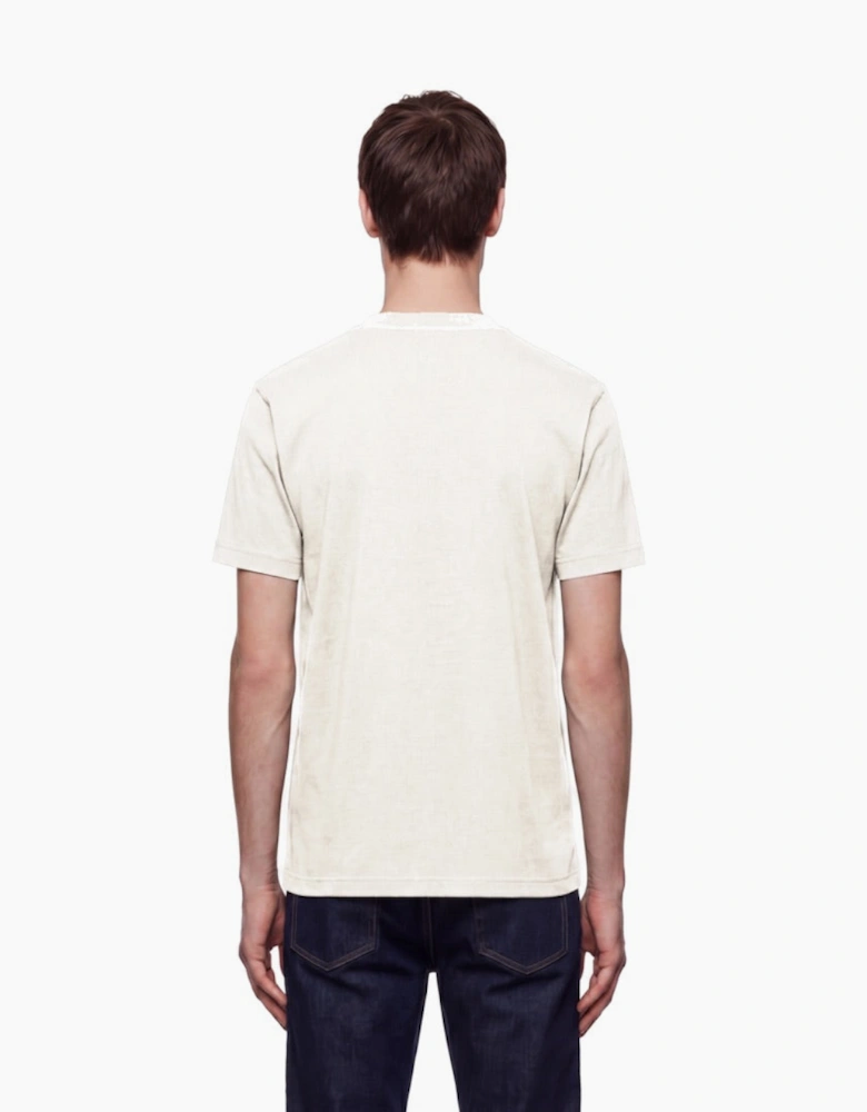 By Lanvin Block Logo Beige T-Shirt