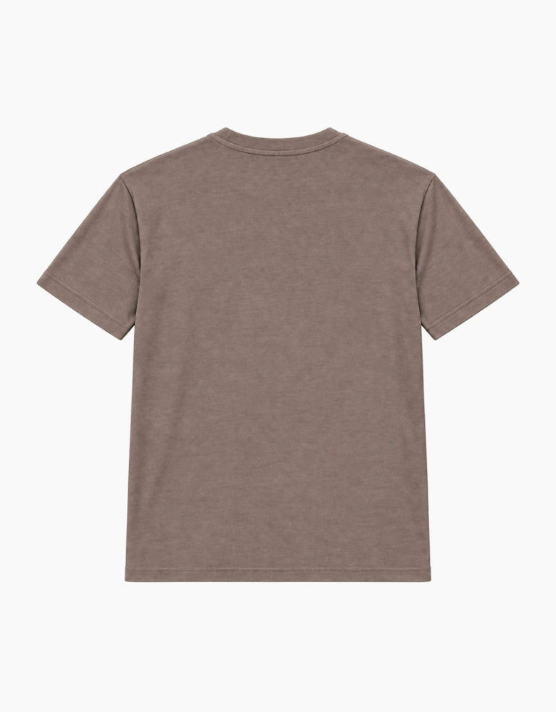 By Lanvin Block Logo Brown T-Shirt