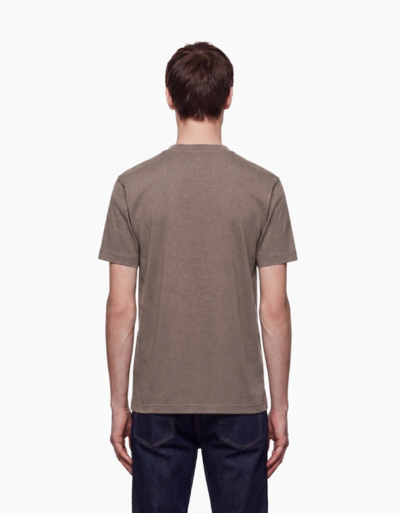By Lanvin Block Logo Brown T-Shirt