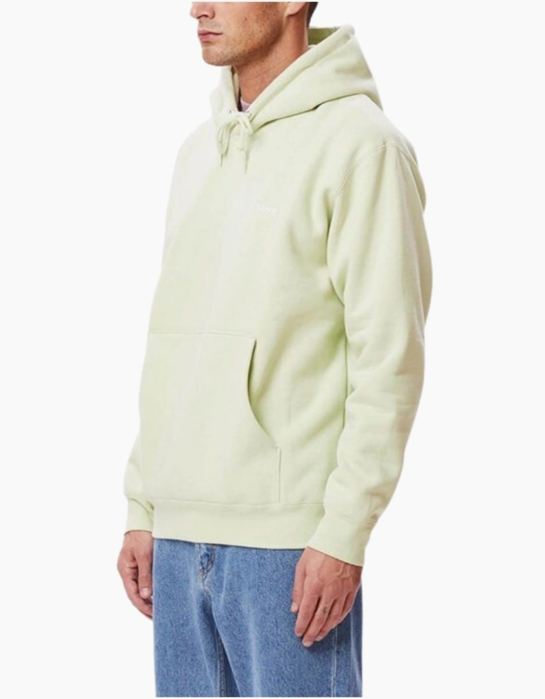 Obey Tab Logo Cucumber Green Hoodie