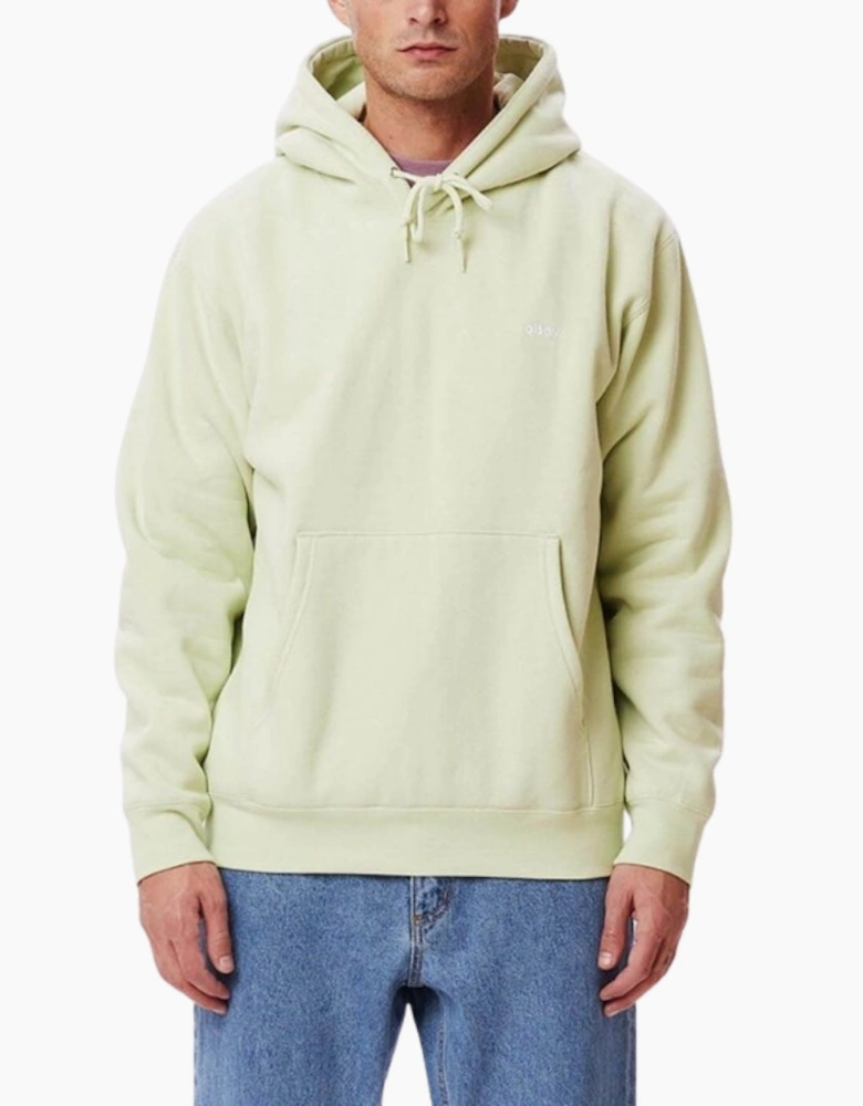 Obey Tab Logo Cucumber Green Hoodie