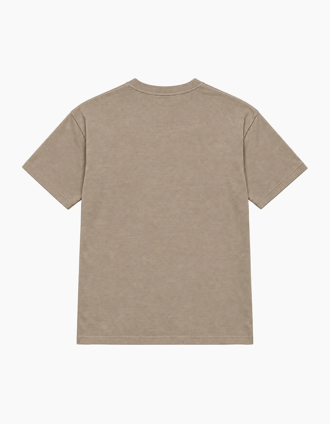 By Lanvin Paris Chest Logo Taupe T-Shirt