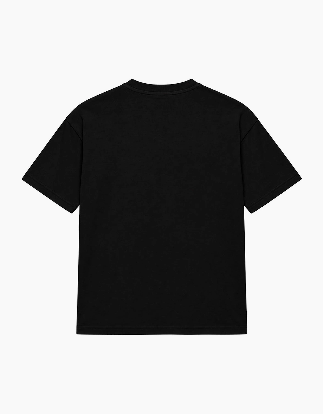 By Lanvin Paris Ribbon Logo Black T-Shirt