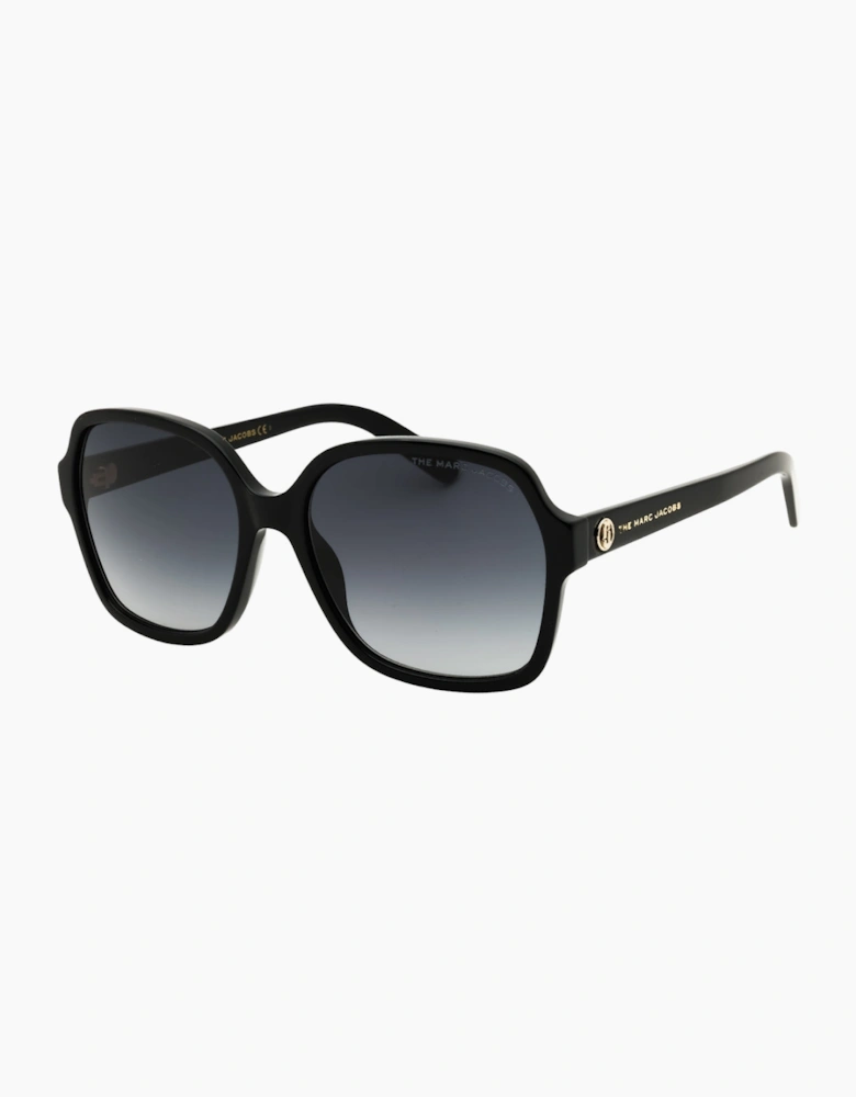 Marc Jacobs Oversized Lens Black Sunglasses