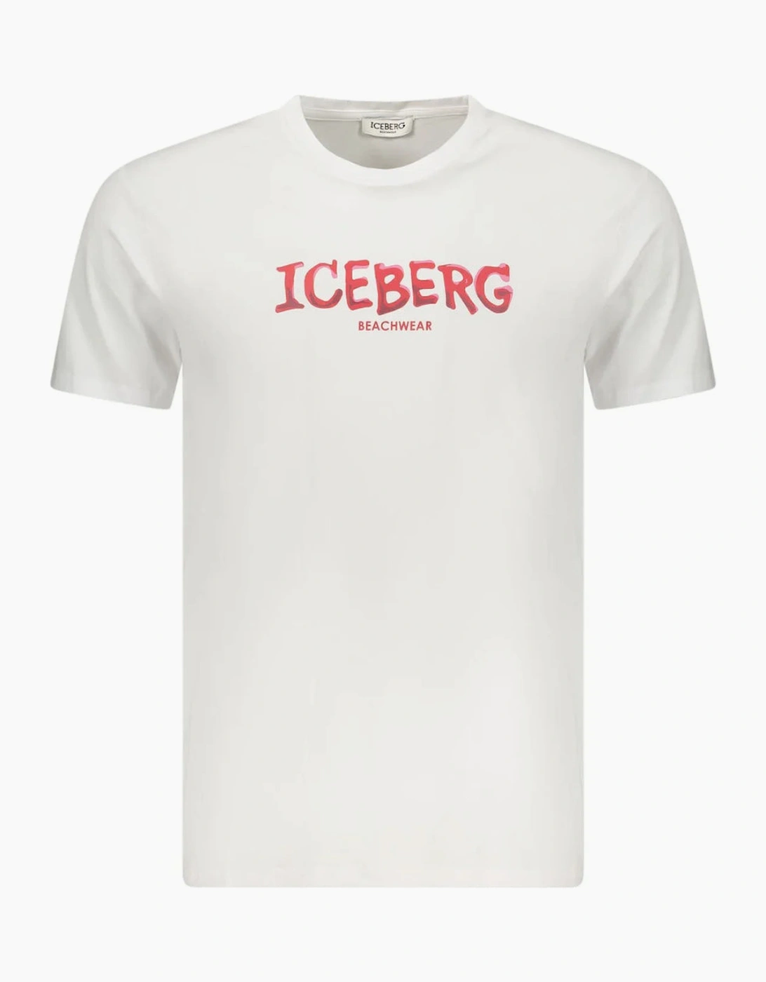 Iceberg Bold Logo White T-Shirt