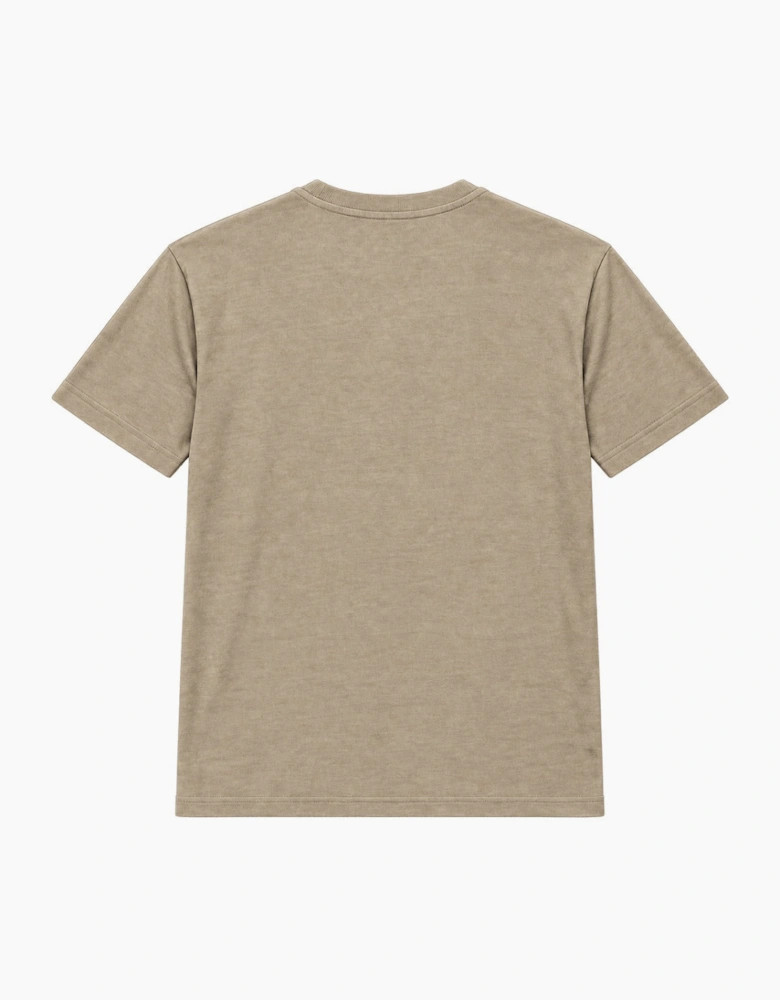 By Lanvin Block Logo Taupe T-Shirt