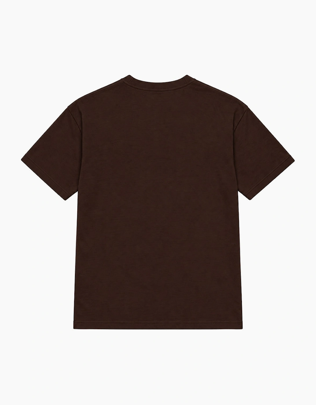 By Lanvin Paris Chest Logo Dark Brown T-Shirt