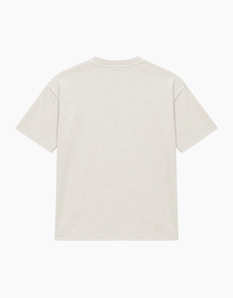 By Lanvin Paris Ribbon Logo Beige T-Shirt