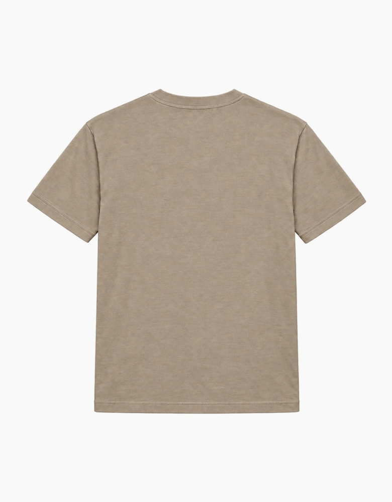 By Lanvin Paris Shield Logo Taupe T-Shirt