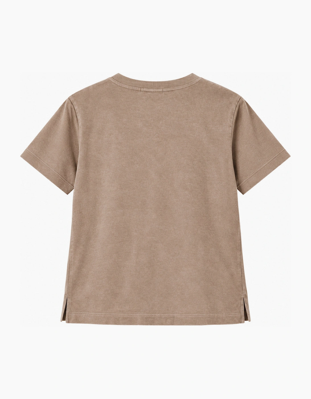 By Lanvin Small Signature Logo Taupe T-Shirt