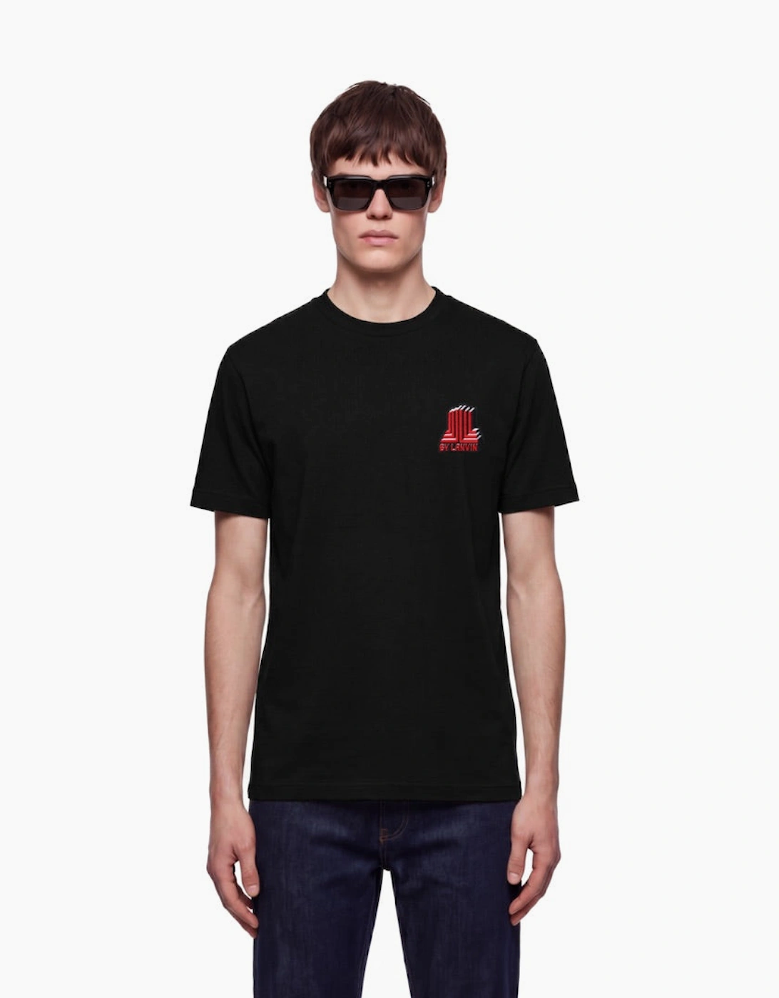 By Lanvin Block Logo Black T-Shirt