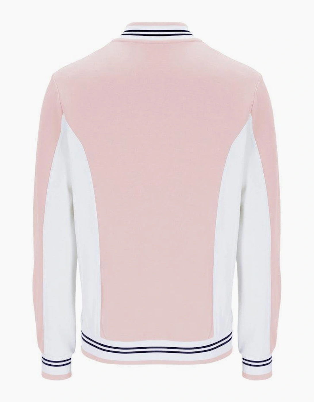 Fila Settanta Baseball Track Top Jacket Pale Pink/White/Fila Navy