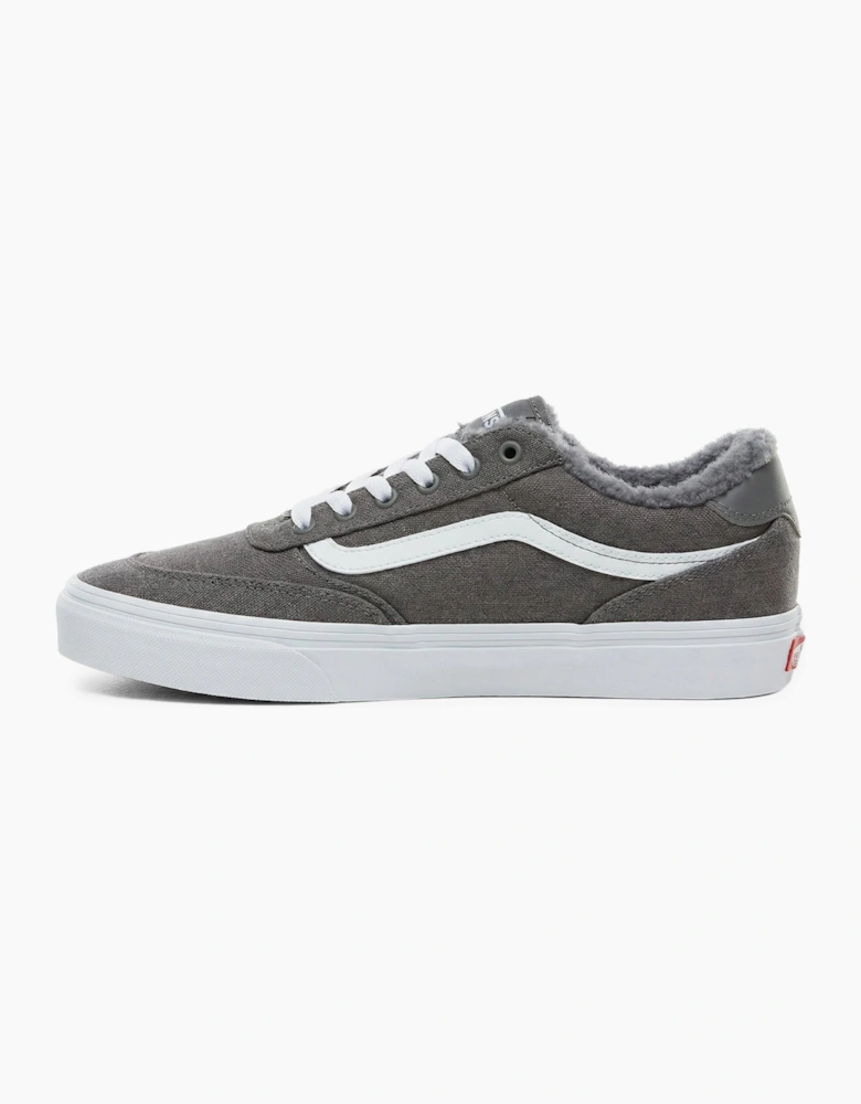 Vans Mens Brooklyn LS Winter Sherpa Canvas Trainers