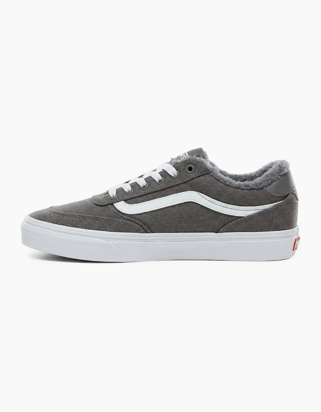 Vans Mens Brooklyn LS Winter Sherpa Canvas Trainers