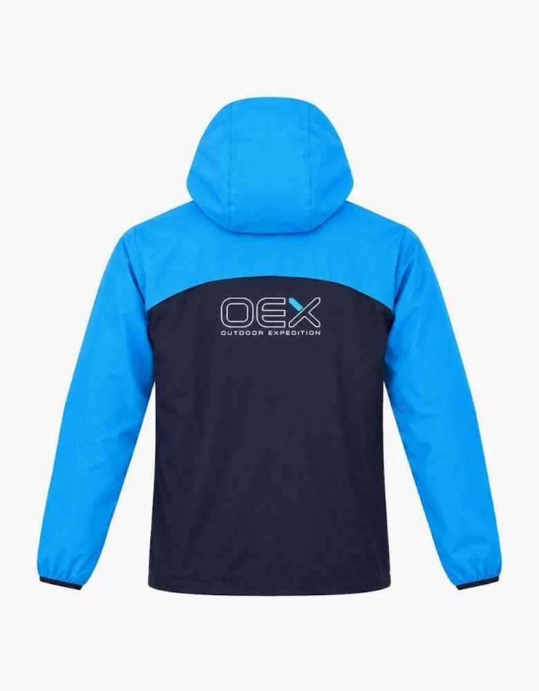 OEX Fell 2.0 Track Top Jacket Navy/Azure