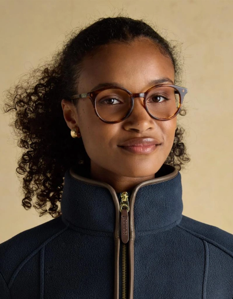 Joules BORG HERITAGE FULL ZIP Womens Track Jackets Navy