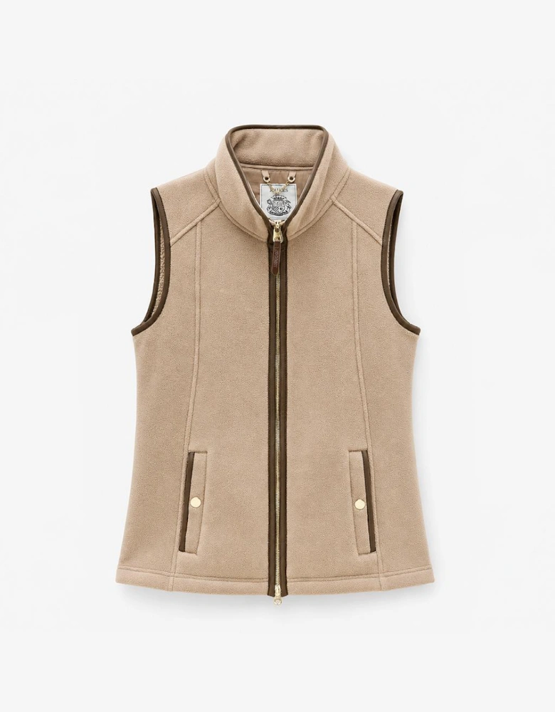 Joules HERITAGE Womens Gilets Mink Brown