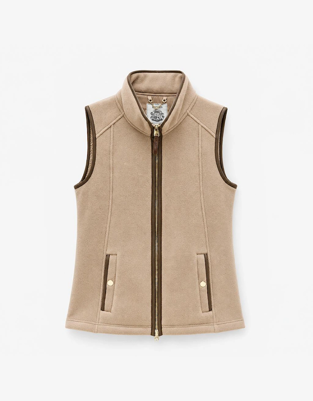 Joules HERITAGE Womens Gilets Mink Brown