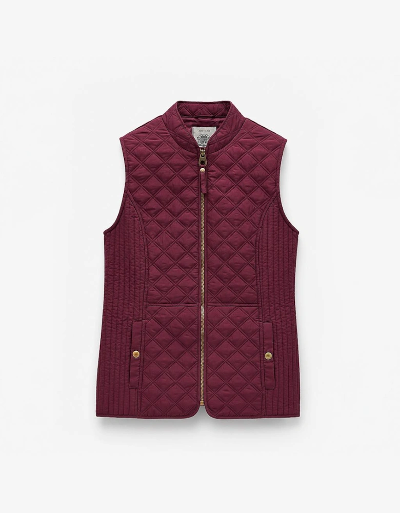 Joules MINX Womens Gilets Dark Red