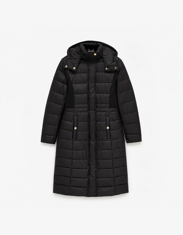 Joules WINDBOROUGH Womens Longline Jackets Black