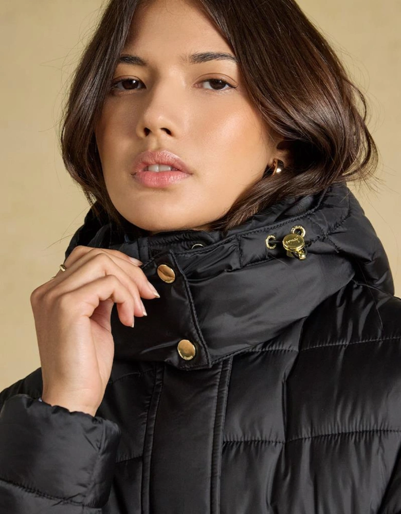 Joules WINDBOROUGH Womens Longline Jackets Black