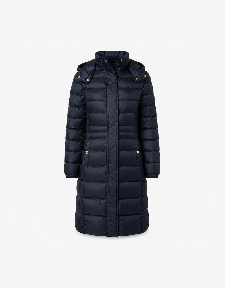 Joules WINDBOROUGH Womens Longline Jackets Navy