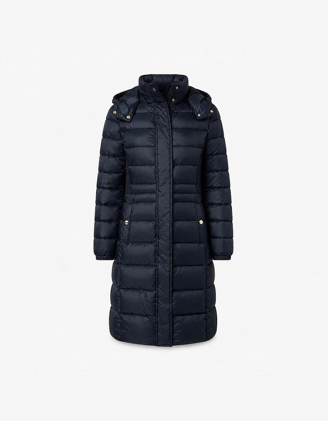 Joules Women's Blue Windborough Longline Jackets Navy - Size 12