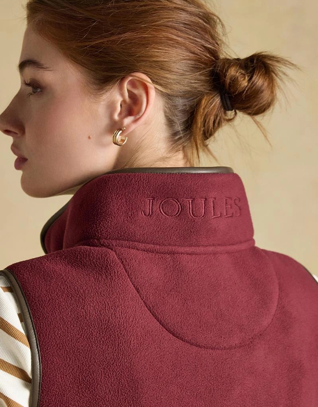 Joules HERITAGE Womens Gilets Red