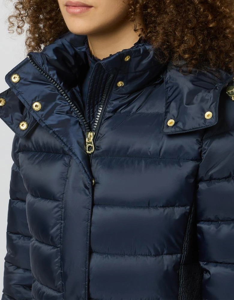 Joules WINDBOROUGH Womens Longline Jackets Navy