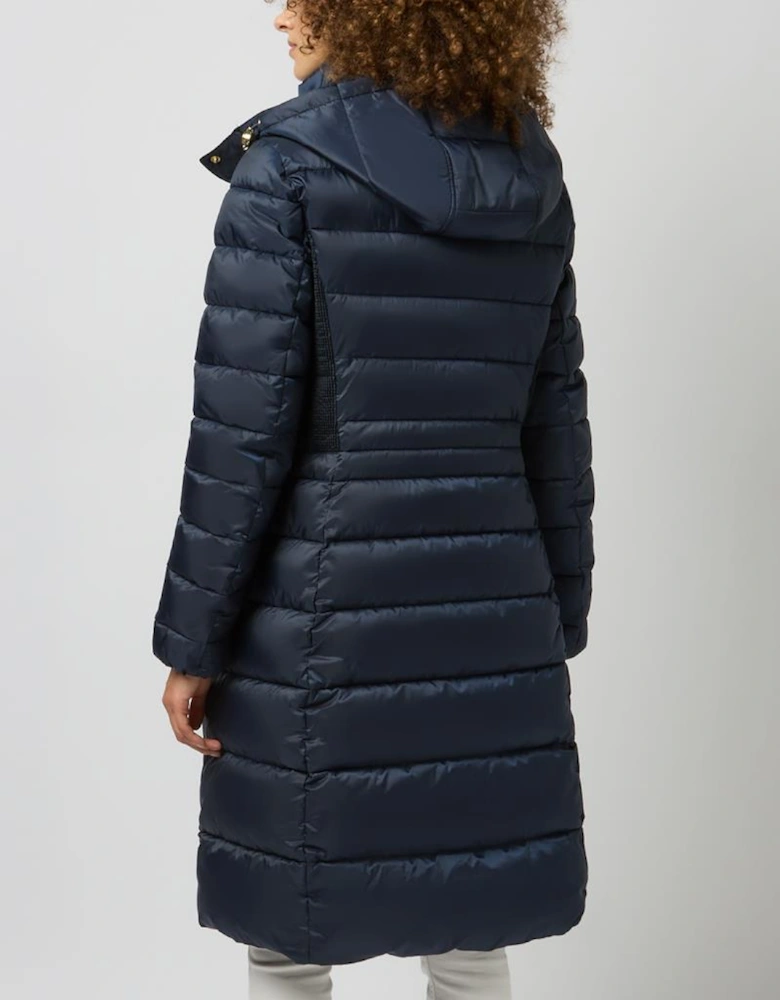 Joules WINDBOROUGH Womens Longline Jackets Navy